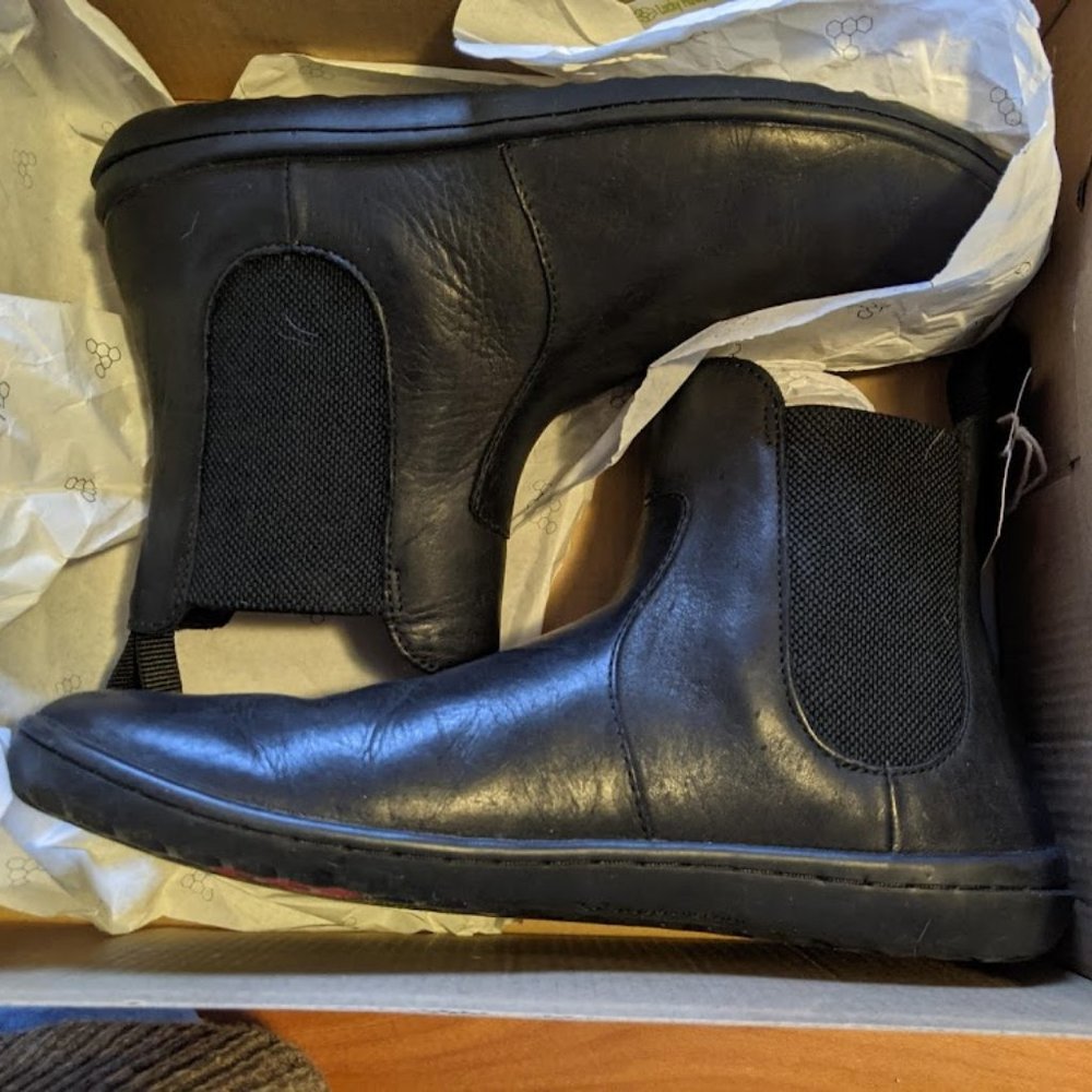 Vivobarefoot Fulham Chelsea Boot Black 37